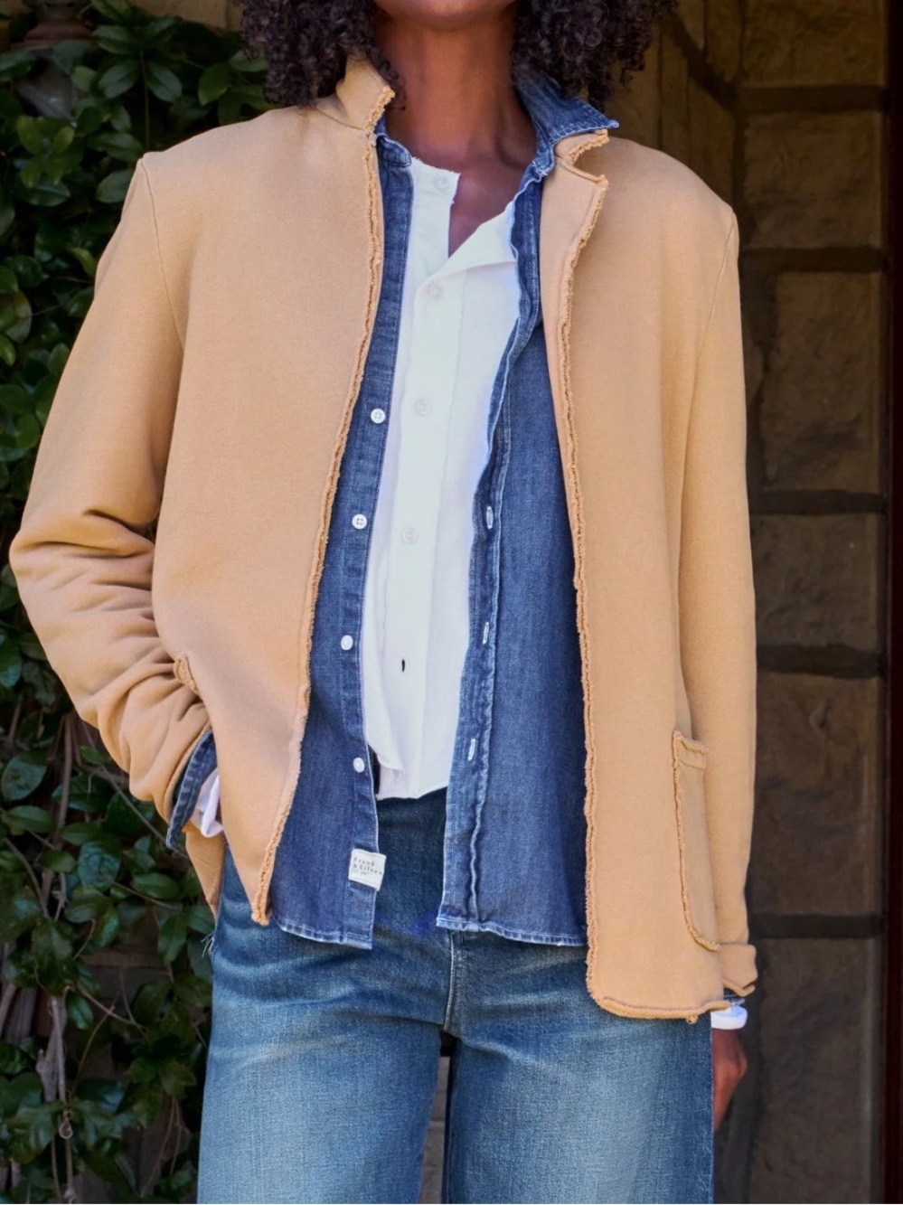 Frank & Eileen Dublin Sweatshirt Blazer